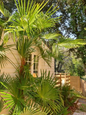 Bungalow, jacuzzi privé, piscine, sport, plage, nature, calme
